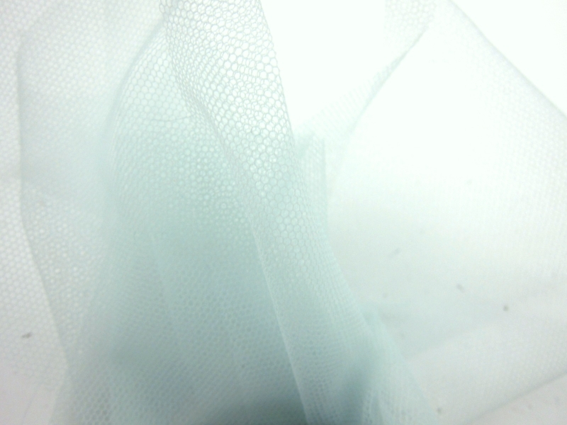 Italian Nylon Tulle in Anice1