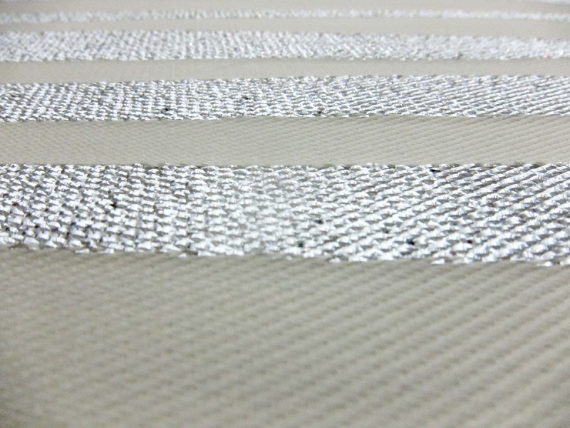 Silk Metallic Stripe1