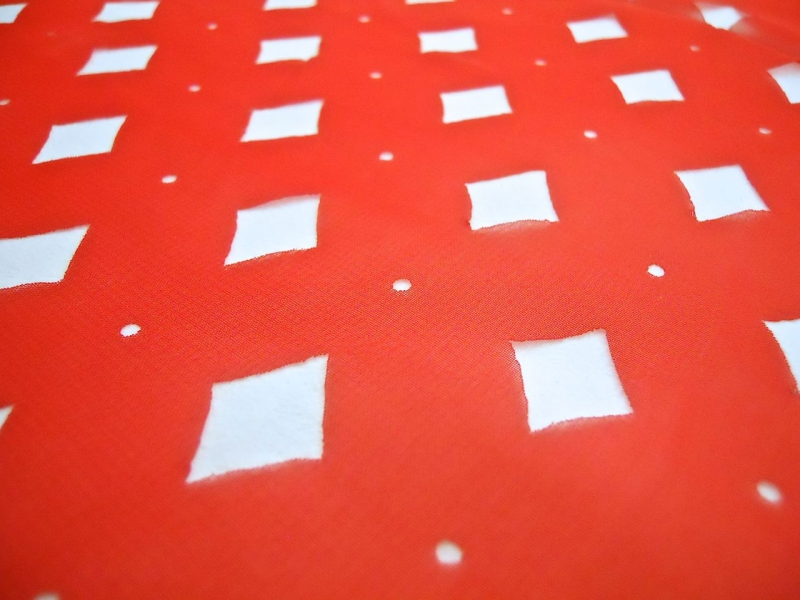 Laser Cut Polyester Chiffon2
