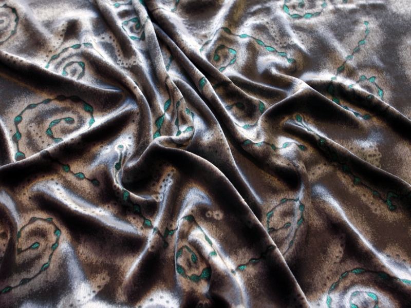 Sparkle Painted Panné Velvet3