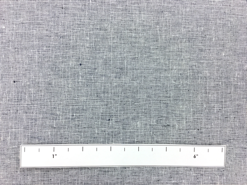 Homespun Two Toned Linen Cotton Blend in Indigo1