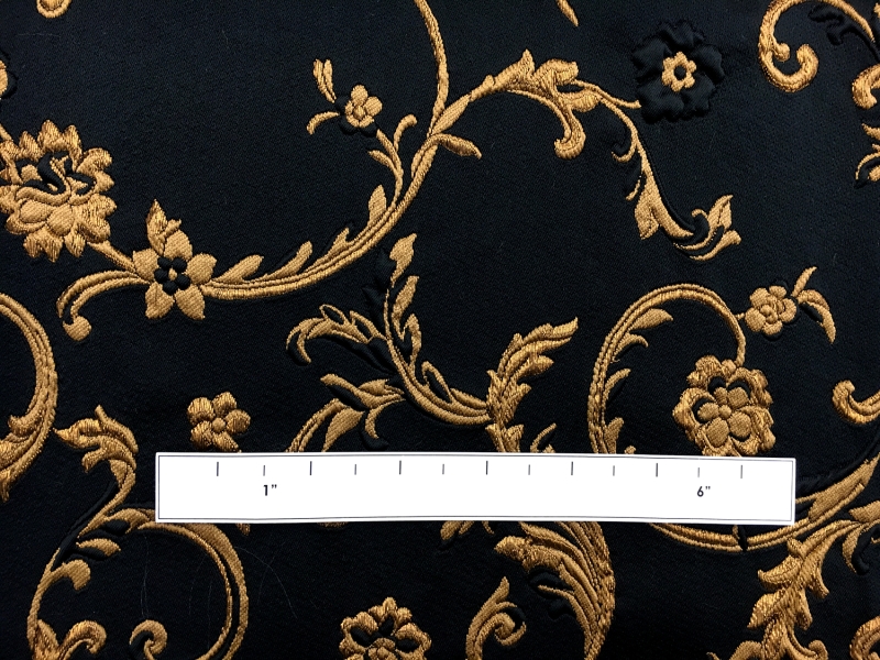 Ornate Filigree Pattern Brocade1