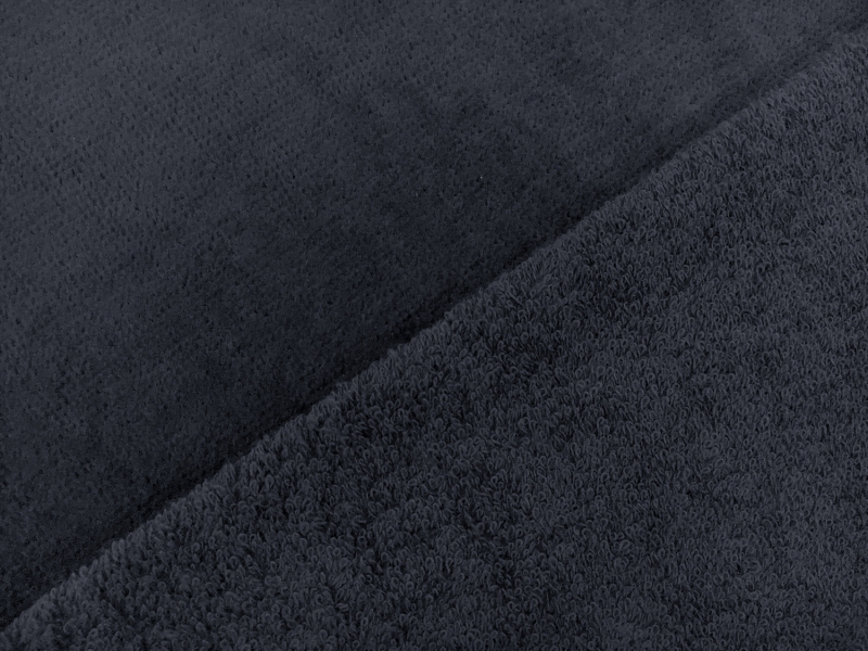 Cotton Terry Velour in Navy 0