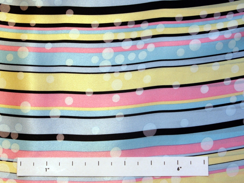 Printed Silk Charmeuse0