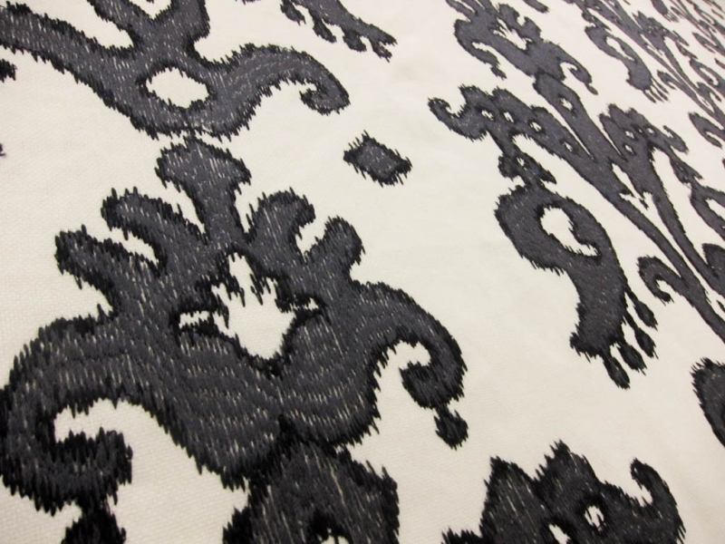 Embroidered Cotton Upholstery2