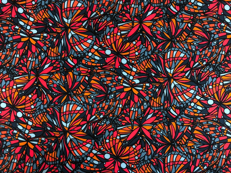 Liberty of London Cotton Lawn Butterflies Print 0