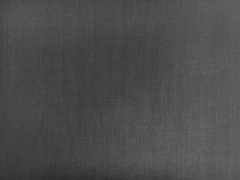 Upholstery Linen Herringbone in Graphite2
