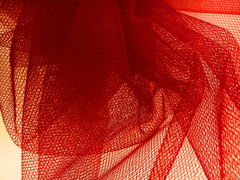 Italian Tutu Tulle in  Rosso0