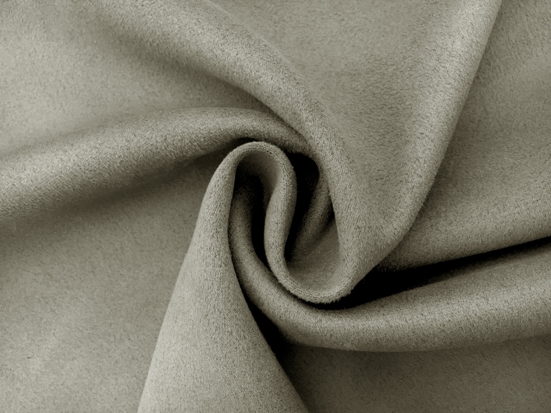 Stretch Suede with Scuba Backing in Grey2