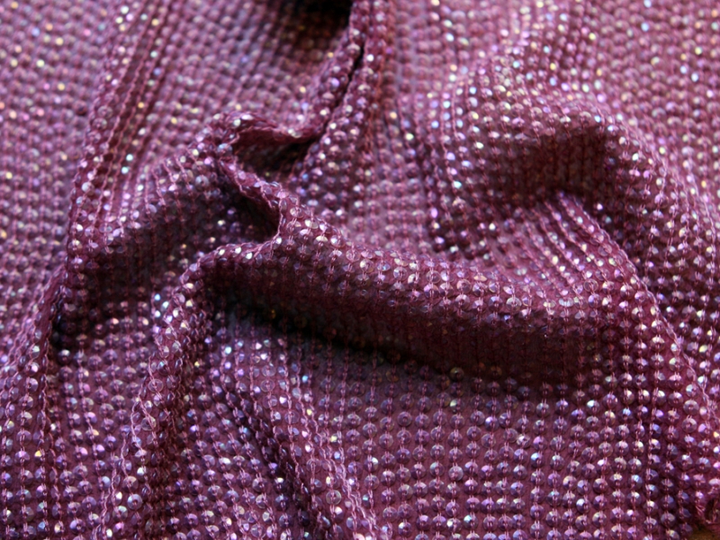 Sequins on Silk Chiffon3