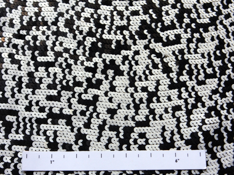 Sequins on Silk Chiffon2