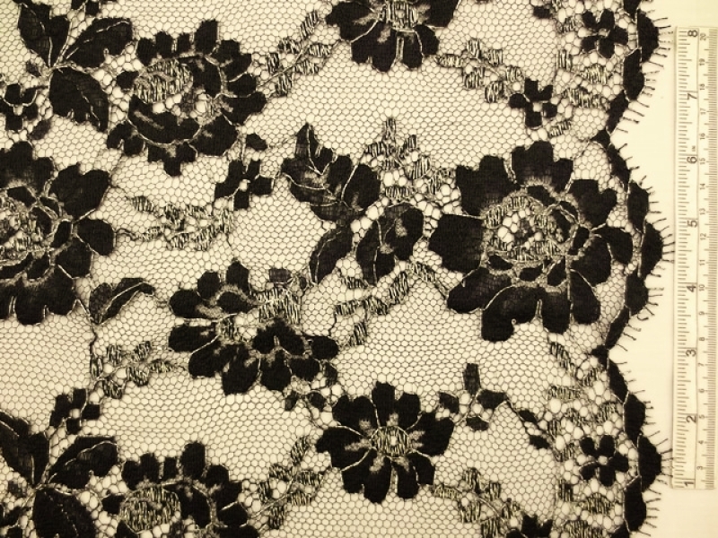 Metallic Chantilly Lace0