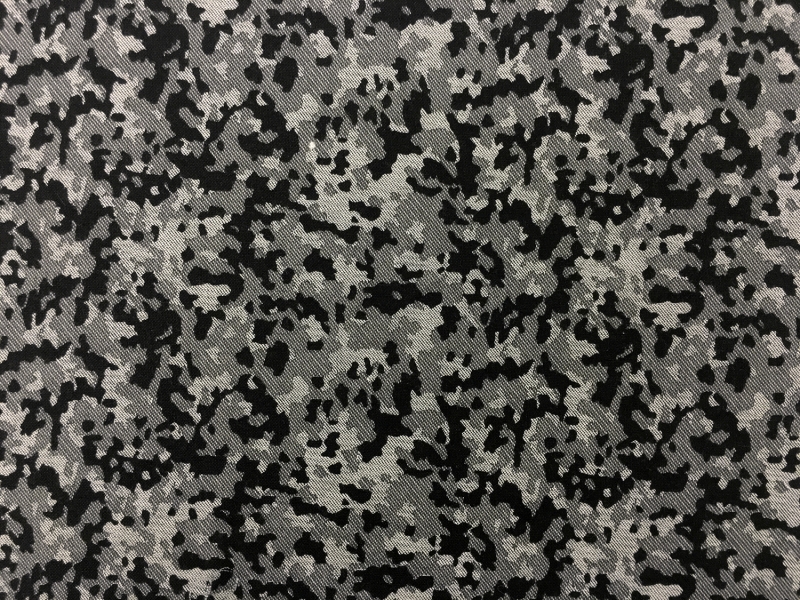 Japanese Textured Cotton Camouflage Print0