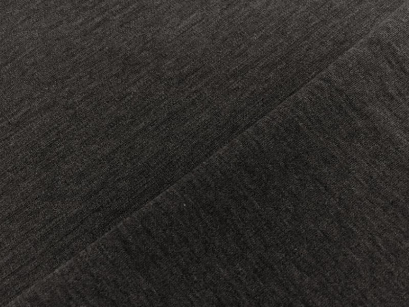 Austrian Virgin Wool Double Knit in Heather Charcoal0