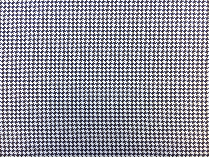 Italian Cotton Houndstooth Shirting 0