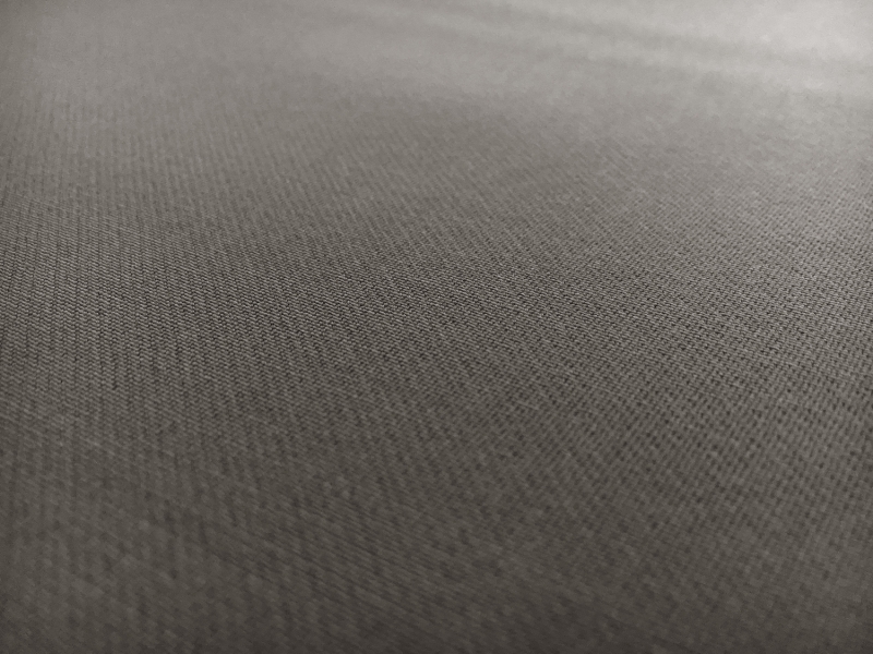 Italian Wool Satin Faille in Stone Grey3