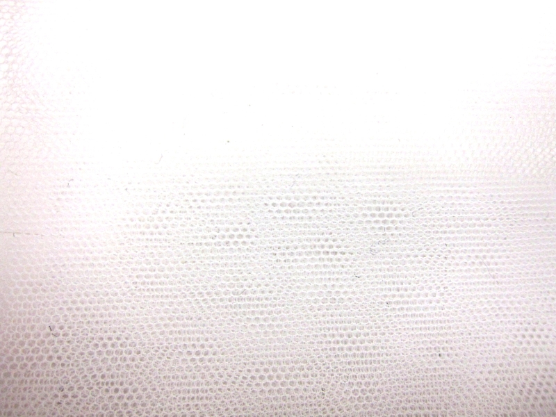 Italian Nylon Tulle in Bianco0