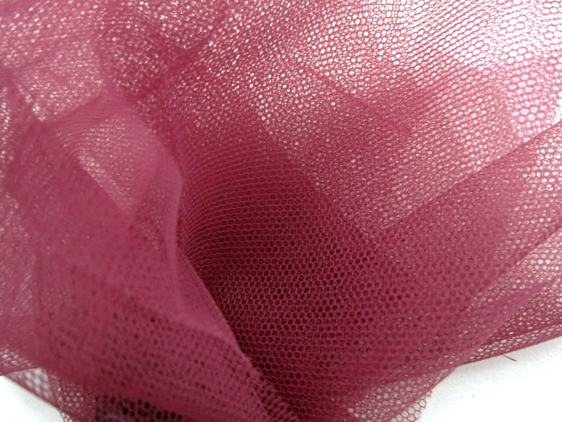 Italian Nylon Tulle in Vinaccia1