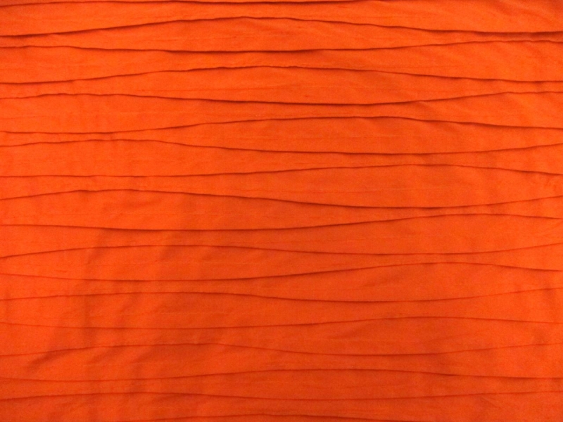 Tucked Silk Shantung0