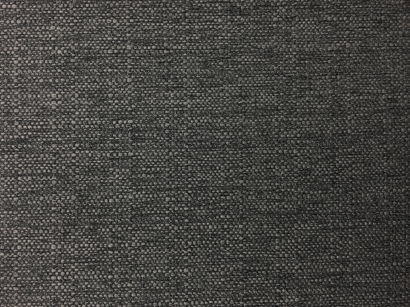 Linen Look Poly Upholstery in Charcoal1