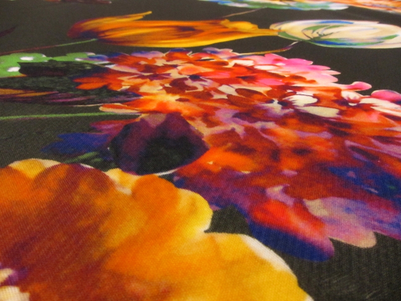 Printed Silk Gazar1