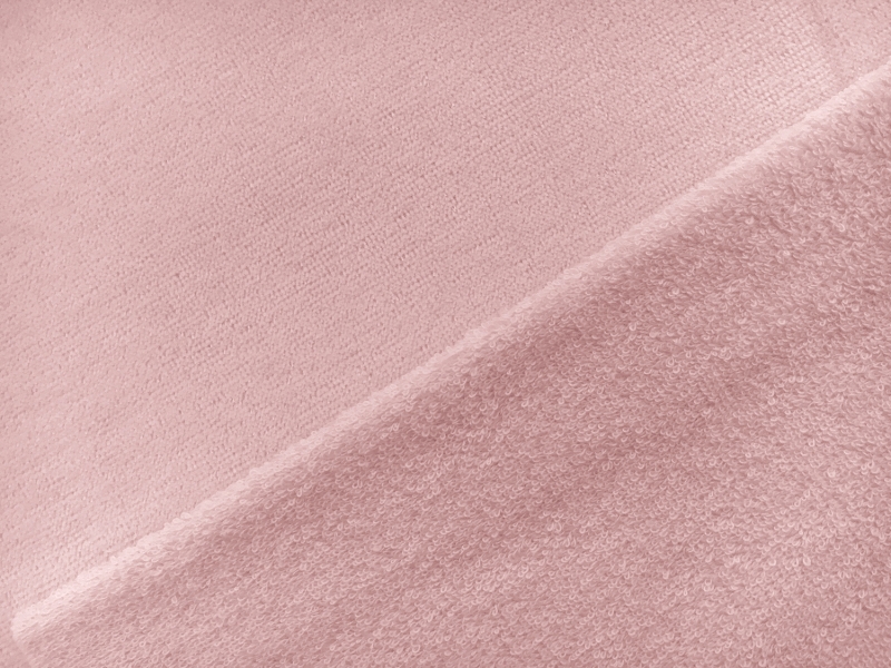 Cotton Terry Velour in Pink0