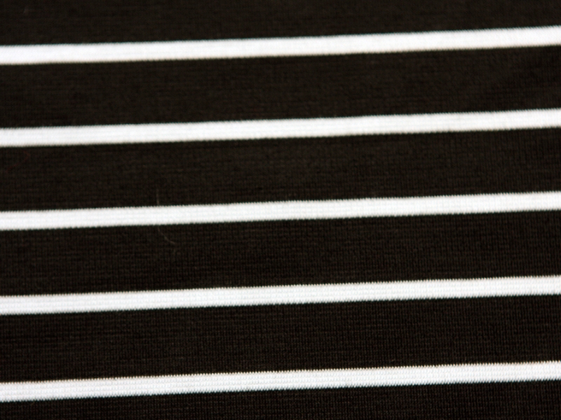 Polyester Spandex Stripe Knit2