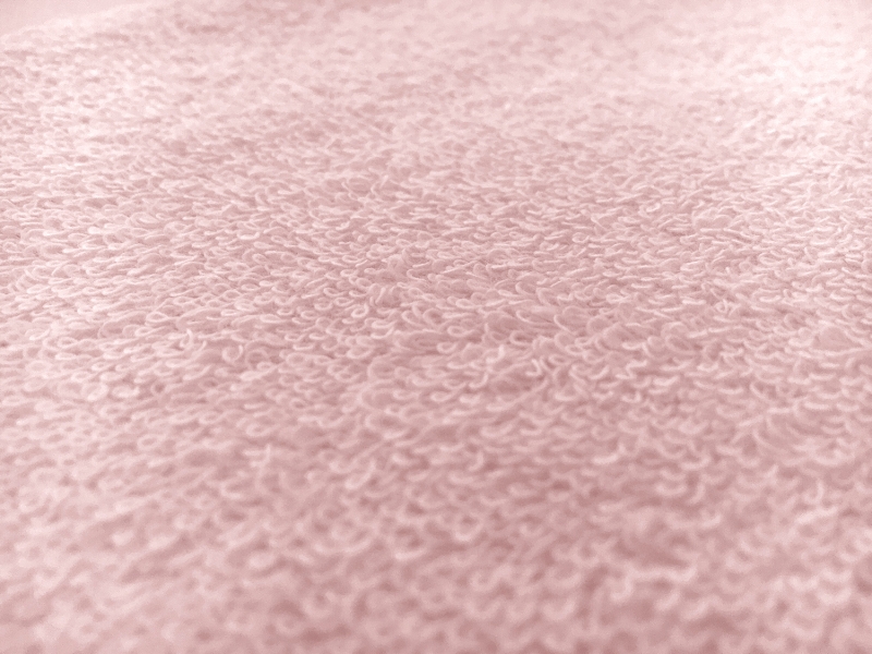 Cotton Terry Velour in Pink3