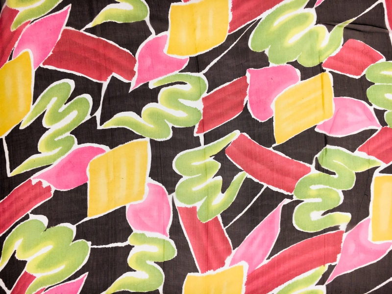 Printed Silk Chiffon0