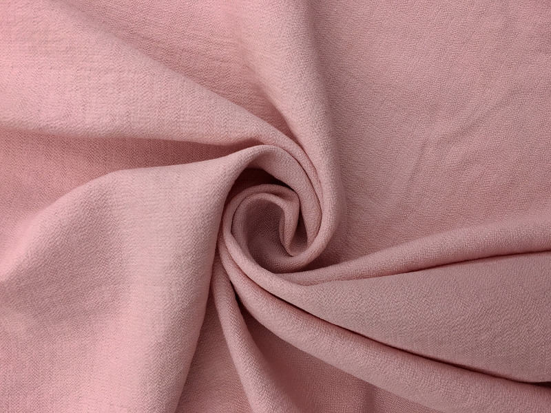 Rayon Nylon Crepe in Baby Pink1