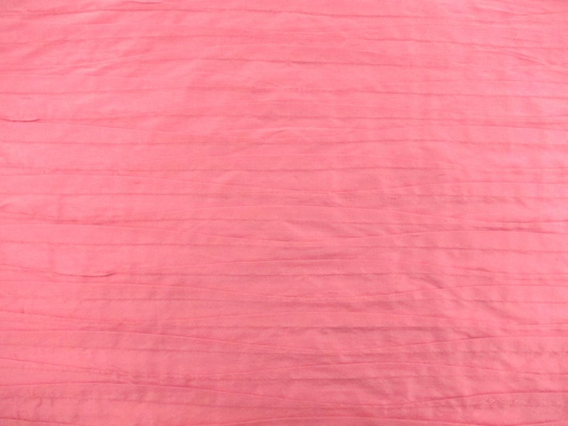 Tucked Silk Shantung0