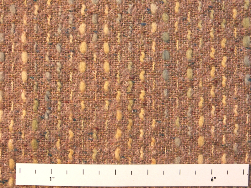 Wool Mohair Boucle Tweed0
