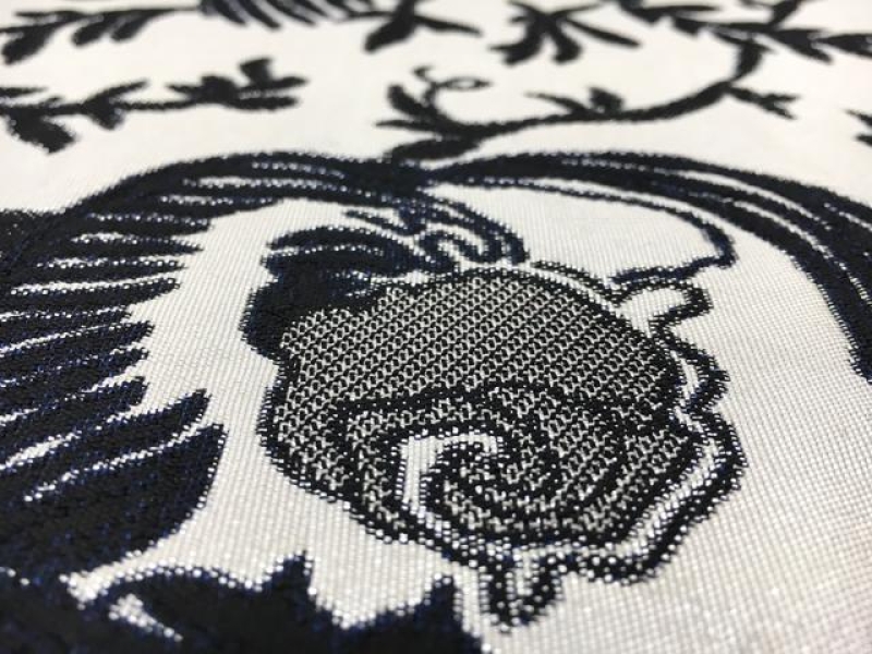 Metallic Brocade with Abstract Patterns2