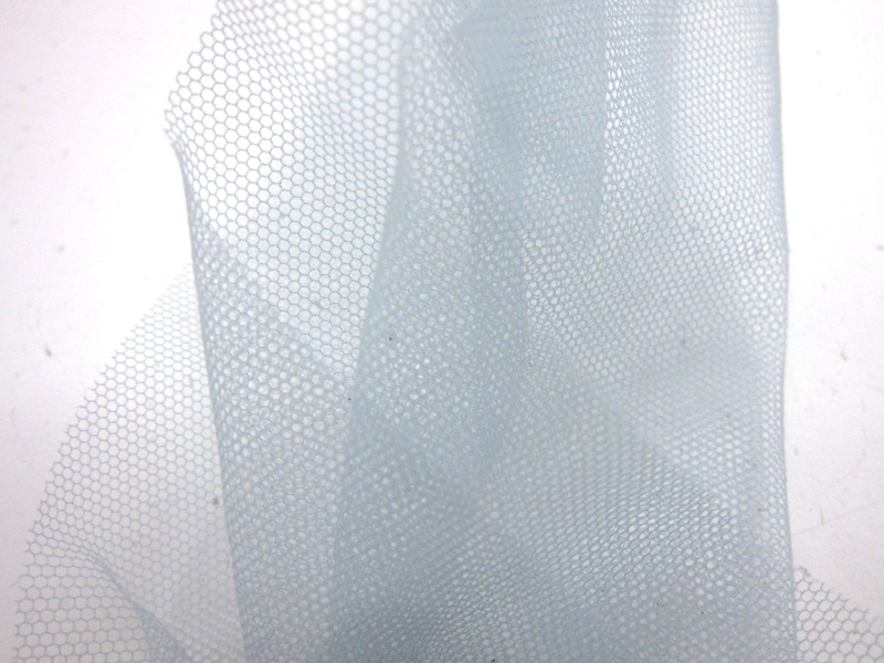Italian Nylon Tulle in Fiordo1