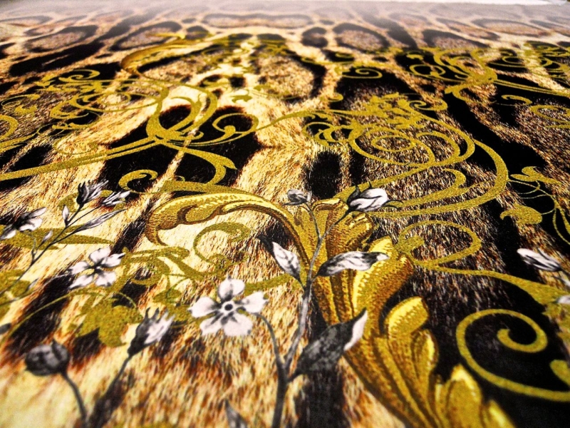 Printed Silk Chiffon With Matching Charmeuse2