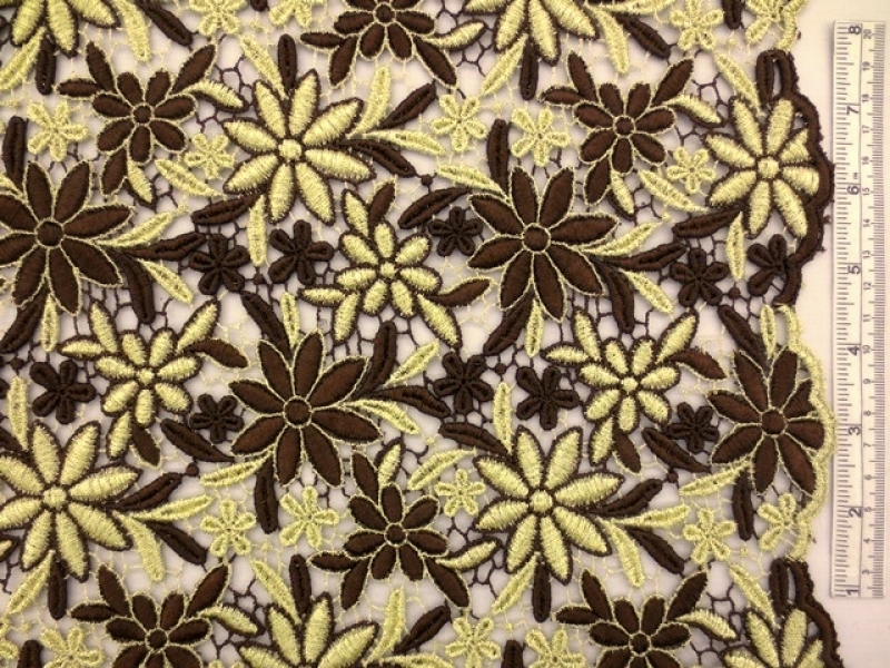 Metallic Guipure Lace0