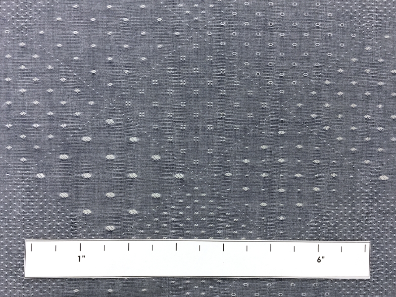 Cotton Chambray Union in Indigo1