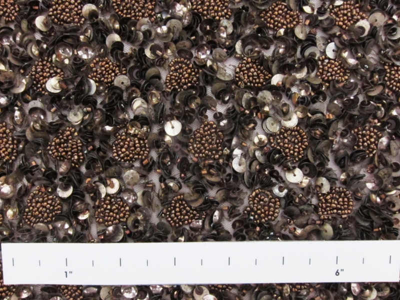 Sequins and Beading on Tulle1