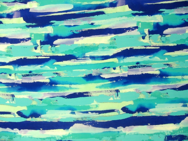 Printed Silk Couture Gazar0