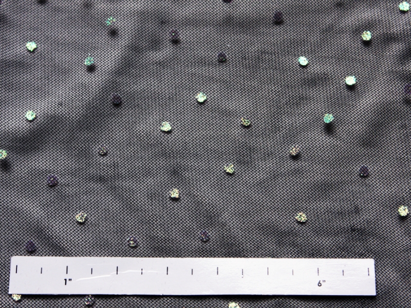 Sparkle Flocking on Tulle1