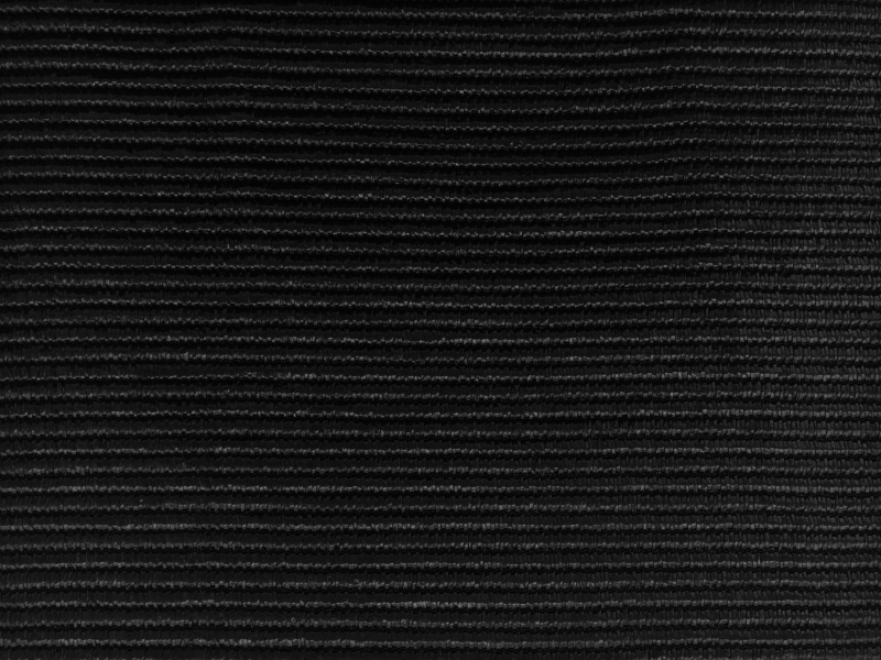 Novelty Cotton and Rayon Ottoman in Black2