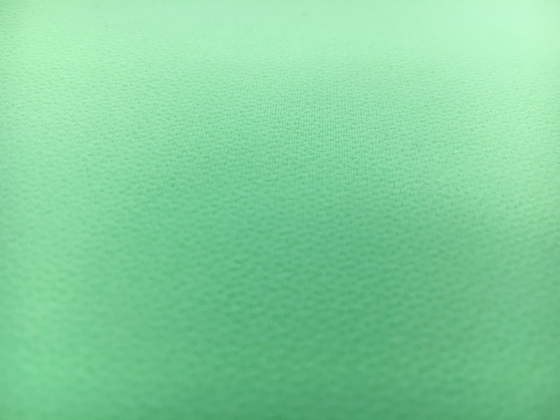 Polyester Stretch Crepe in Mint Green1