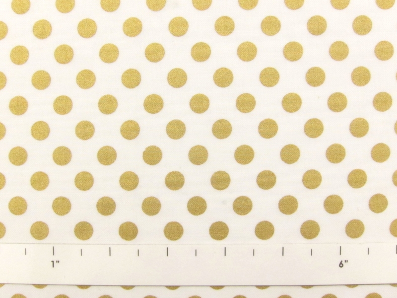 Cotton Broadcloth Metallic Print1