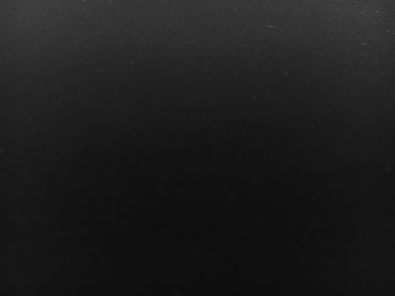 Polyester and Spandex Stretch Crepe in Black1