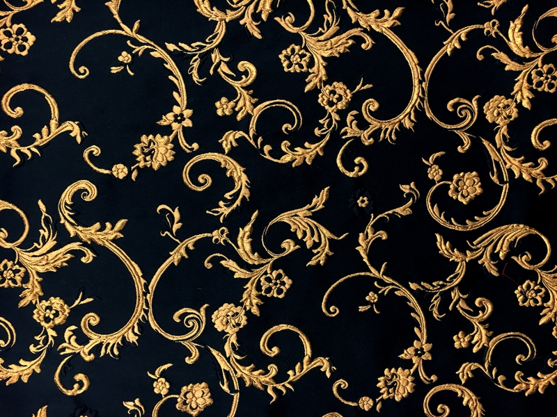 Ornate Filigree Pattern Brocade0