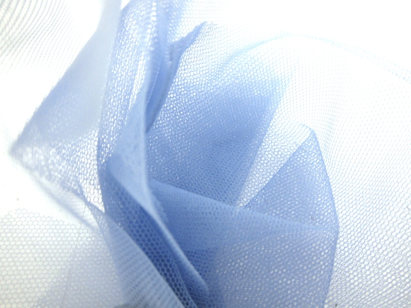 Italian Nylon Tulle in Cristal1