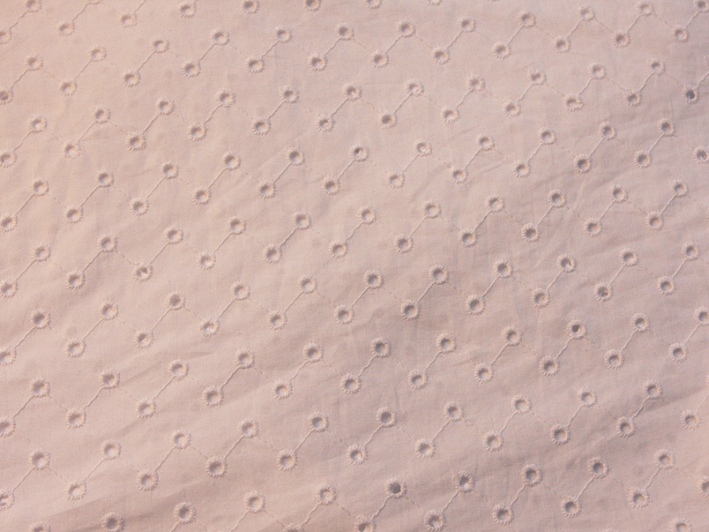 Cotton Eyelet in White2