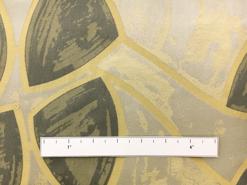 Silk and Cotton Damask with Large Leaves1