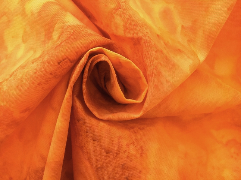 Cotton Batik in Curry1