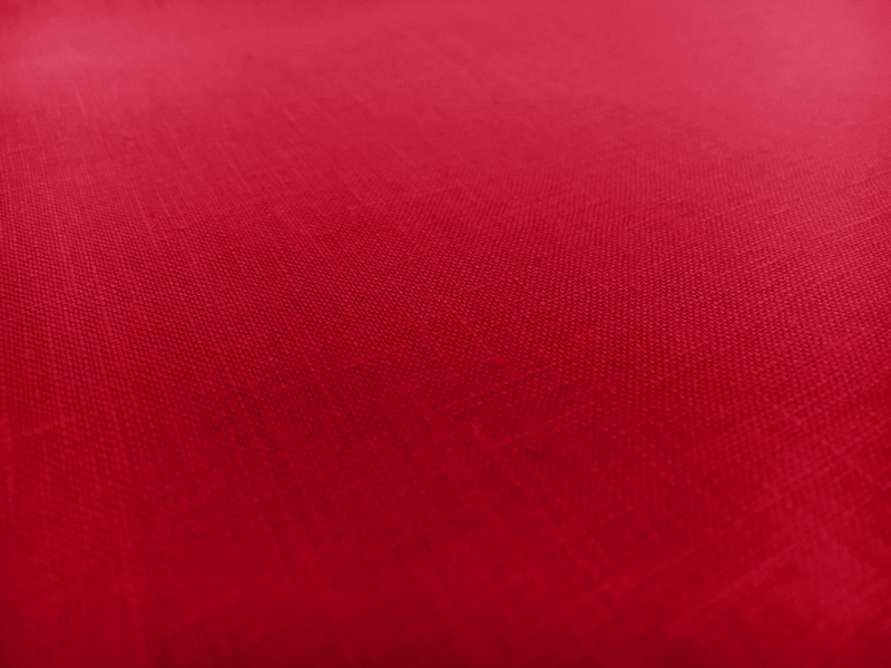 Irish Lightweight Linen in Red0